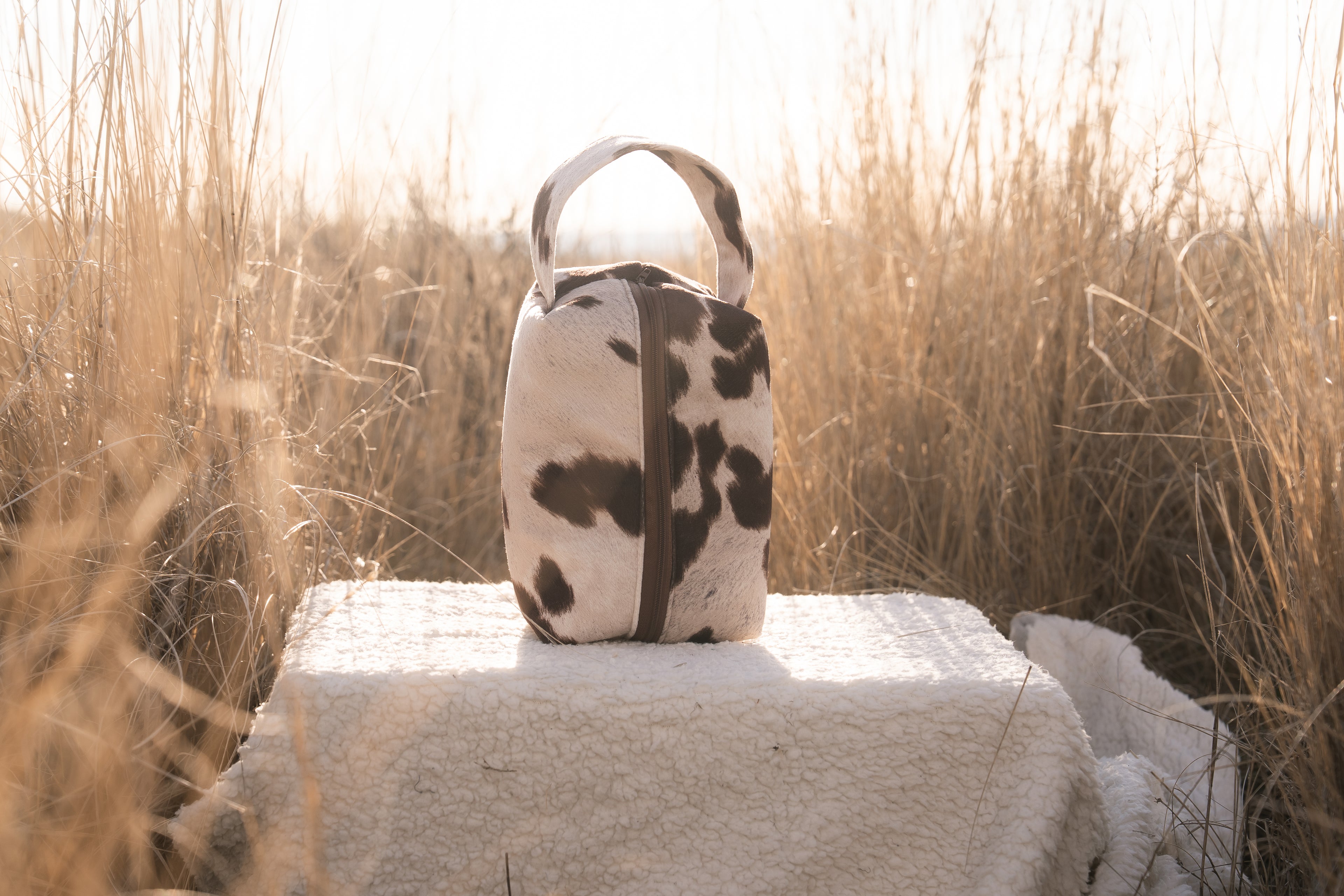 Cowhide Travel Bag