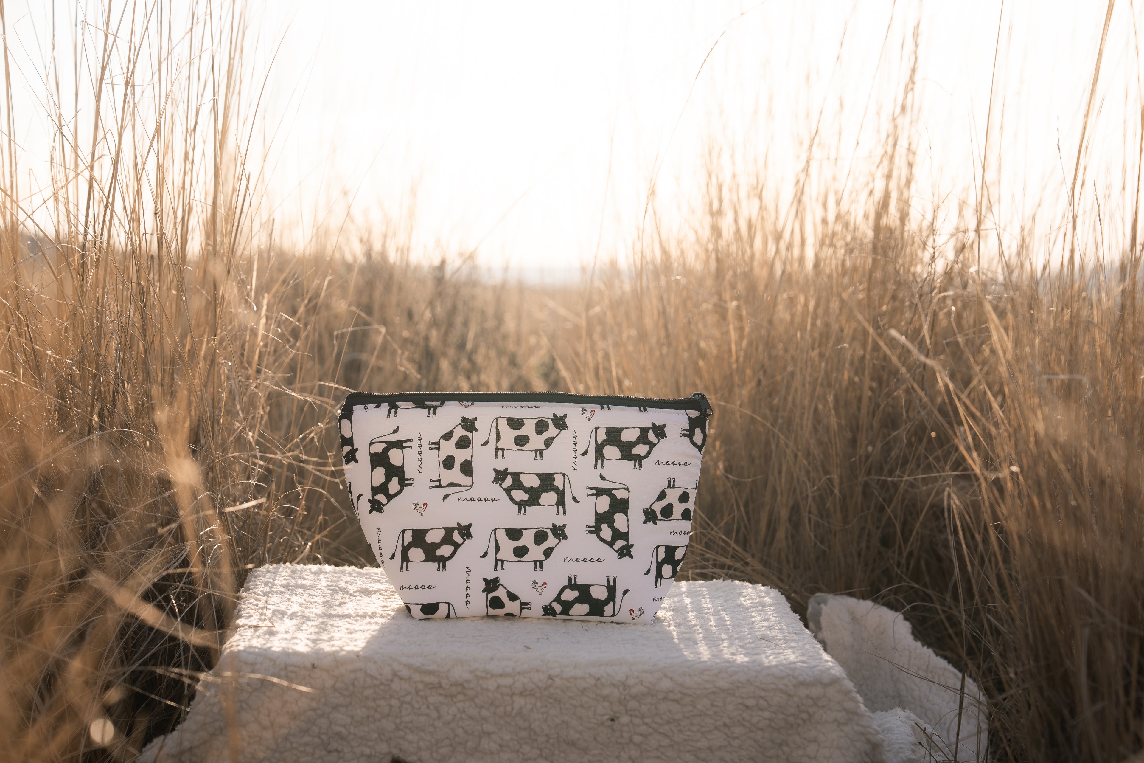 Moo Cow Makeup Bag